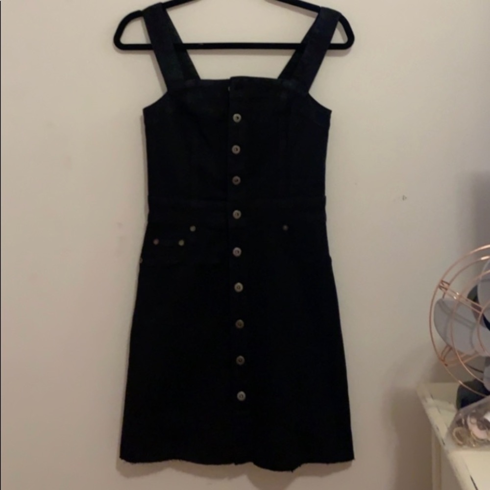 Pistola Button-Up Denim Dress